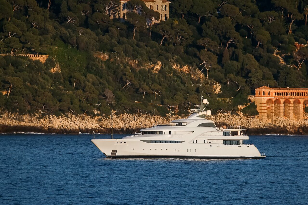 GRACEFUL Yacht - Blohm Voss  - 2014 - 82m - Propriétaire Vladimir Putin