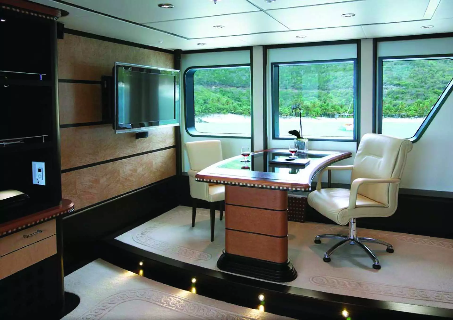 yacht Harle intérieur