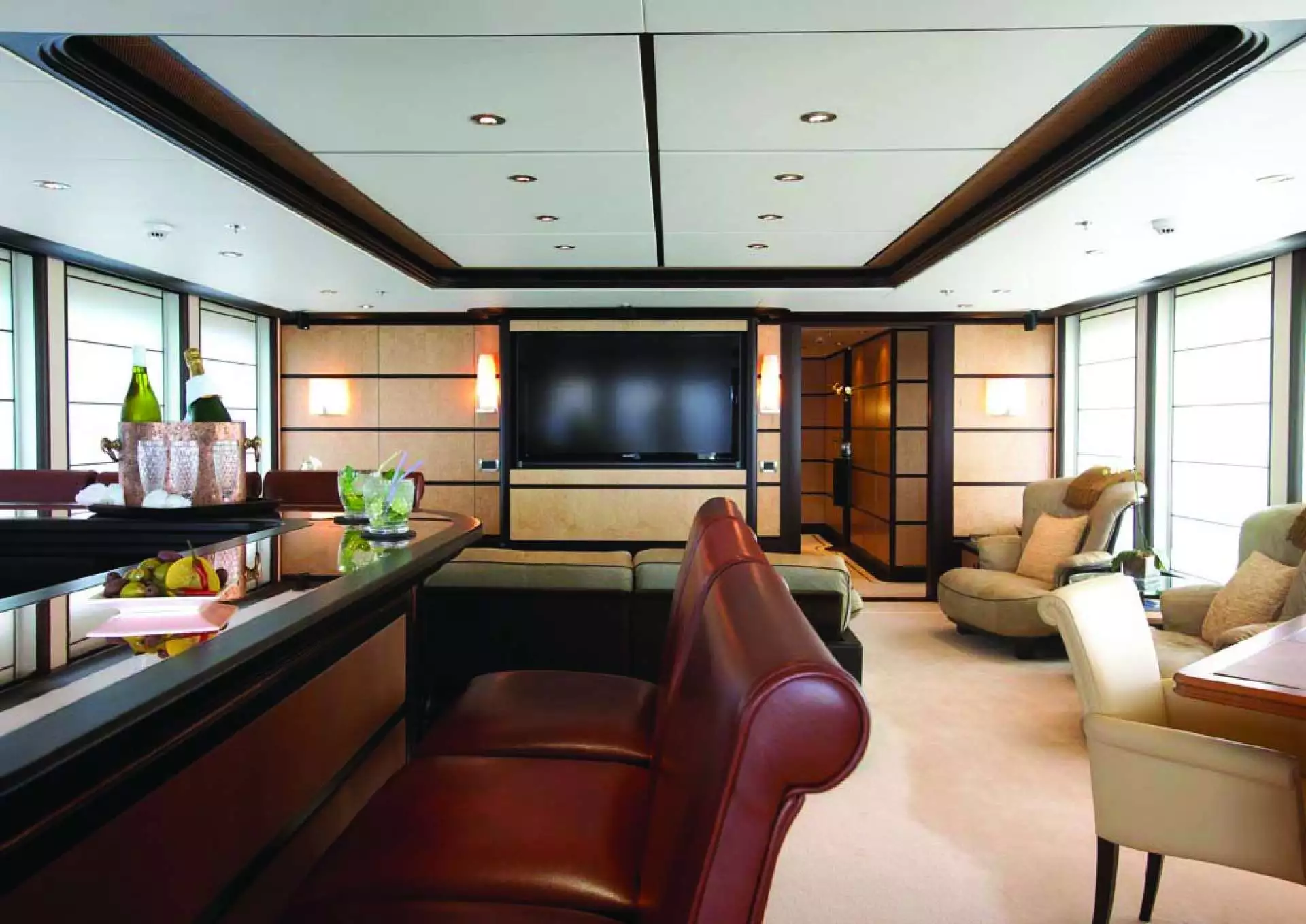 yacht Harle intérieur