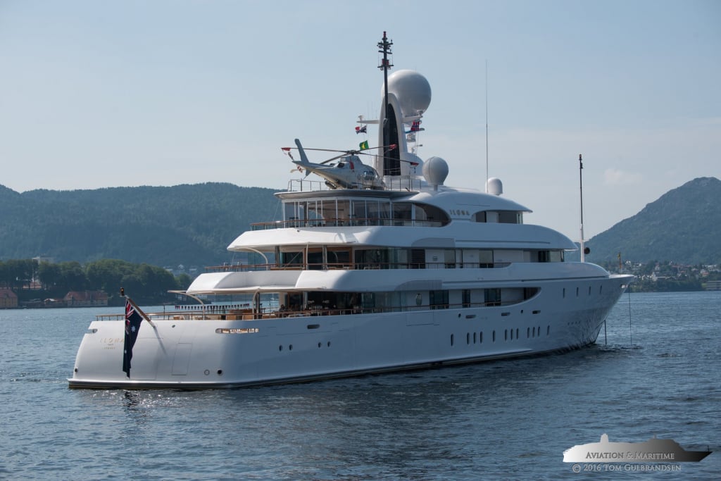 who owns yacht ilona