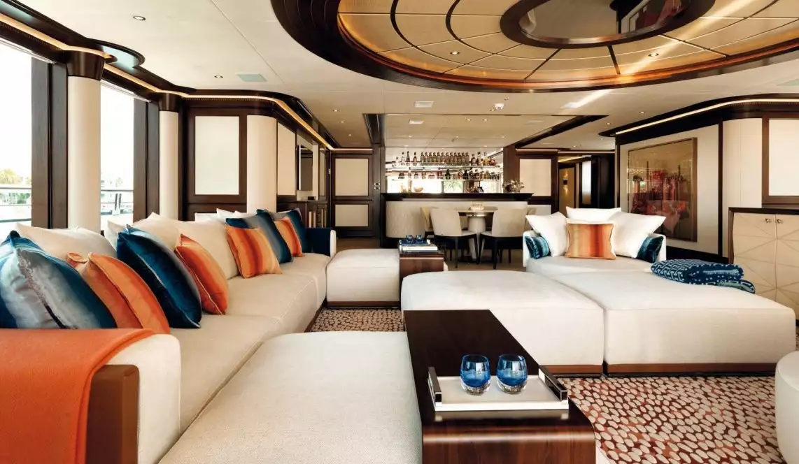 Intérieur du yacht Just Js