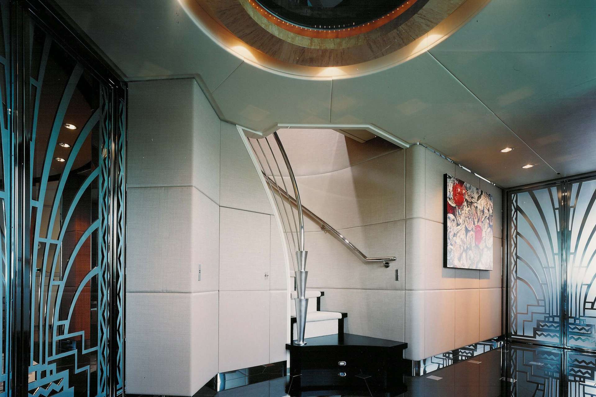 Feadship yate Kisses interior