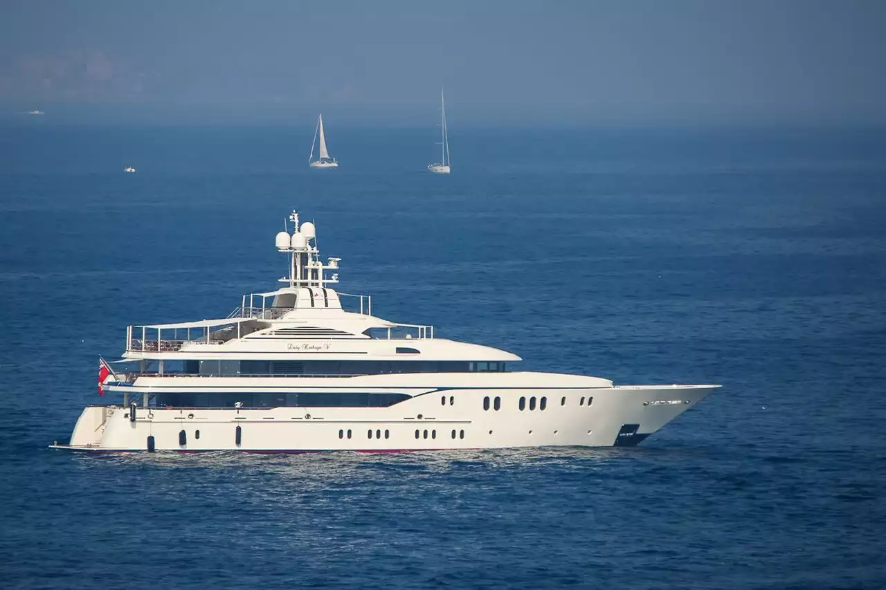 LADY KATHRYN V Яхта • Lurssen • 2011 • Владелец Лео Вечеллио