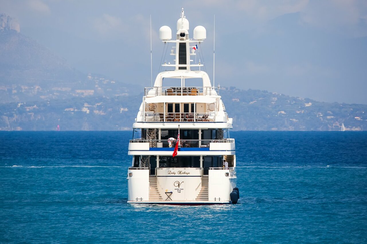 LADY KATHRYN V Yacht • Lurssen • 2011 • Owner Leo Vecellio