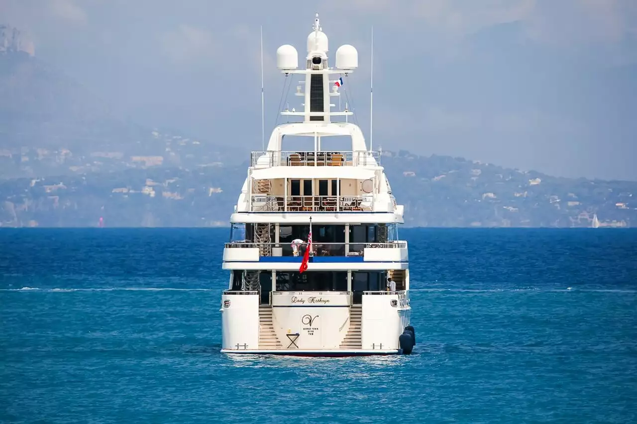 LADY KATHRYN V Яхта • Lurssen • 2011 • Владелец Лео Вечеллио