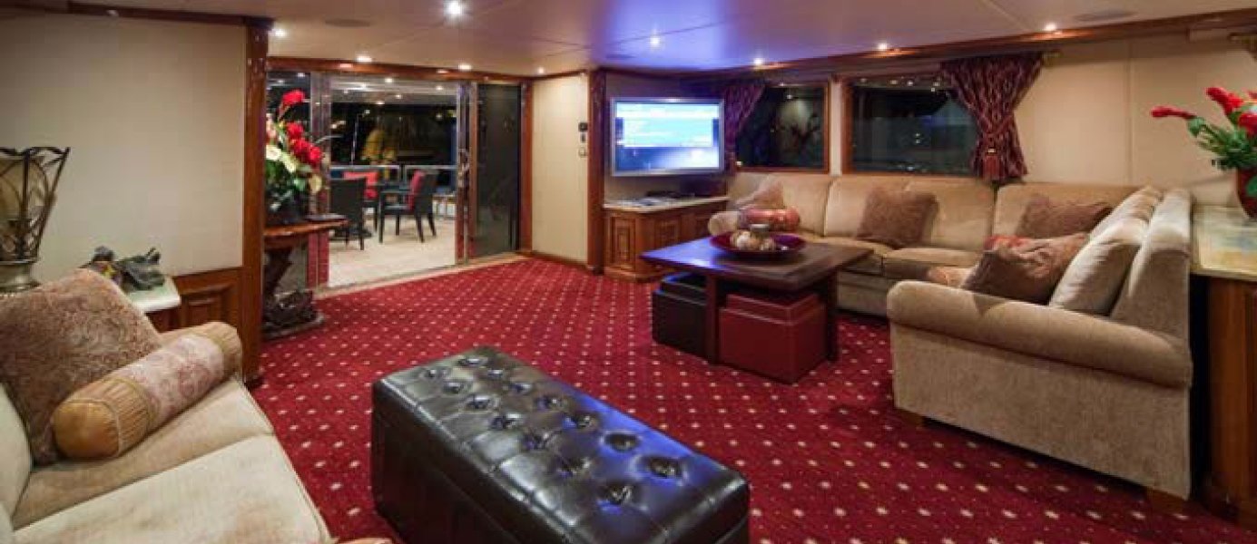 interior del yate Leight Star