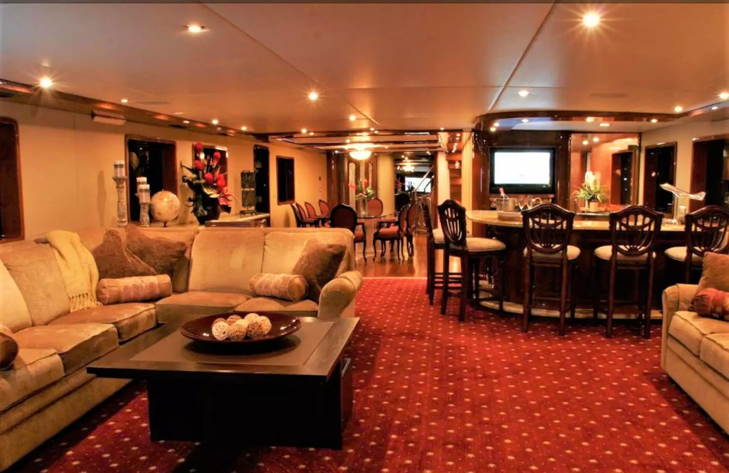 intérieur de yacht Leight Star