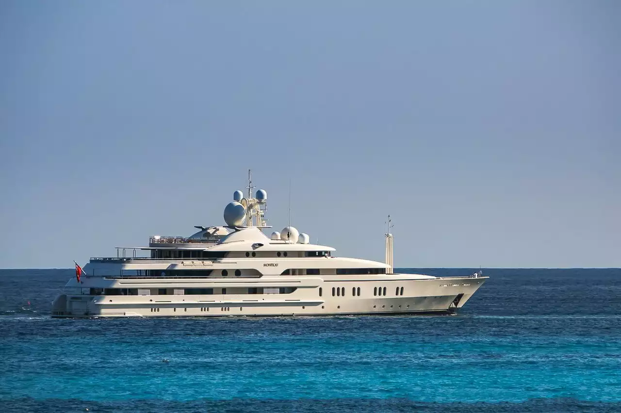 MONTKAJ Yacht • Amels • 1995 • Owner Prince Mohammed bin Fahd