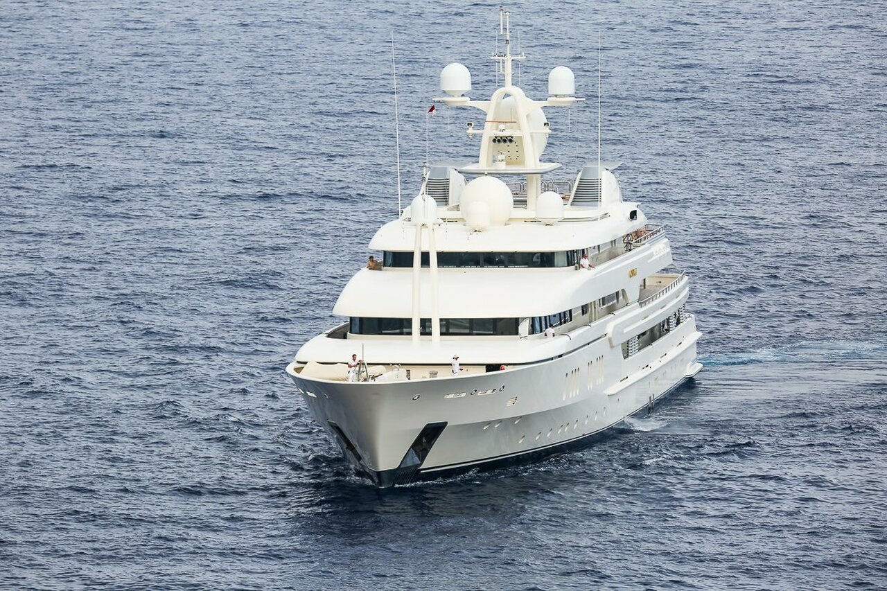 MONTKAJ Yacht • Amels • 1995 • Owner Prince Mohammed bin Fahd