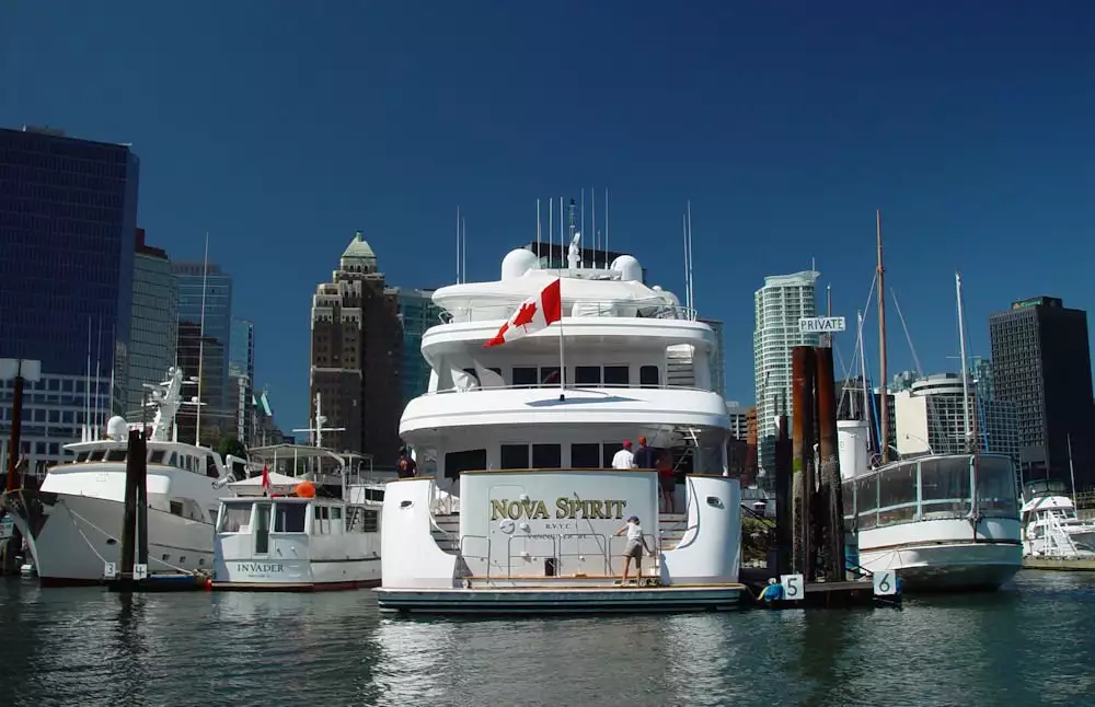 Yacht NOVA SPIRIT • Trinity • 1999 • proprietario Jim Pattison