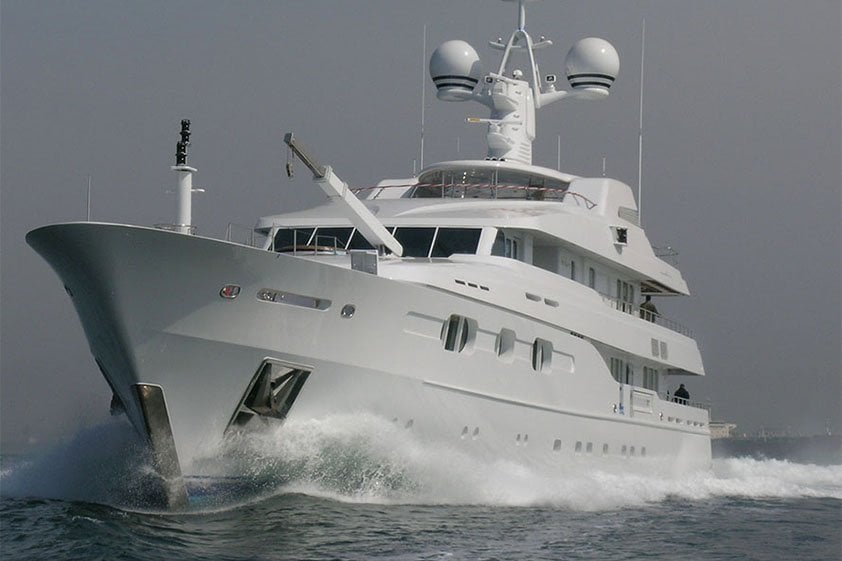 jacht Petara - Turkoois - 2005 - Bernie Ecclestone