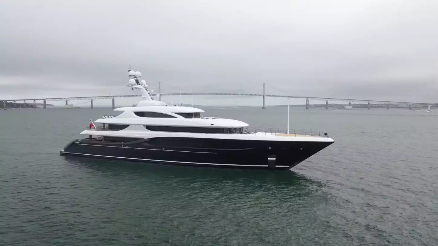 PODIUM yacht • Feadship • 2020 • proprietario Roger Penske