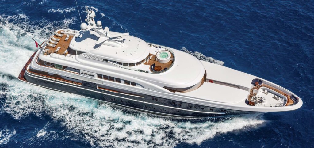 Lurssen yat Podyum