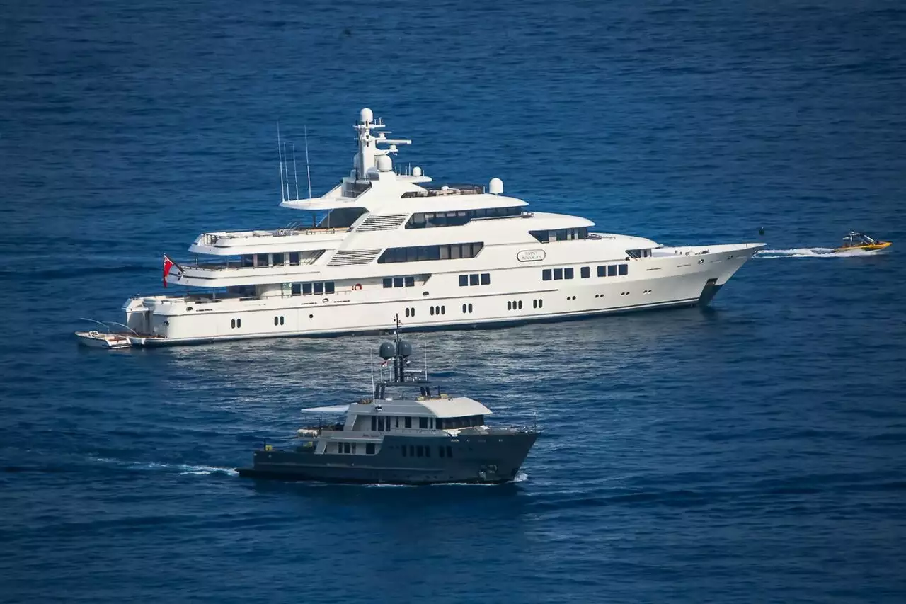 SAINT NICOLAS Yacht • Lurssen • 2007 • Propriétaire Vasily Anisimov