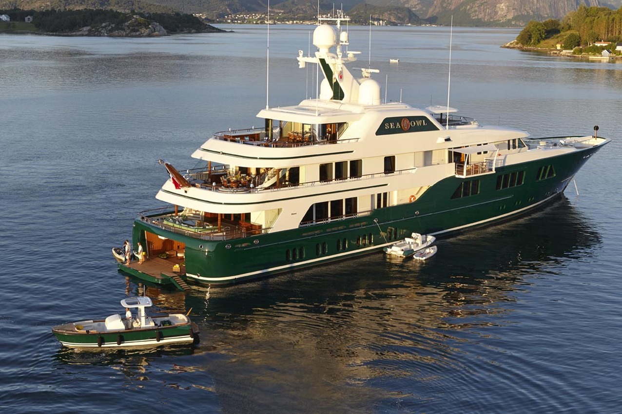 SEA OWL Yacht • Feadship • 2013 • Proprietario Robert Mercer