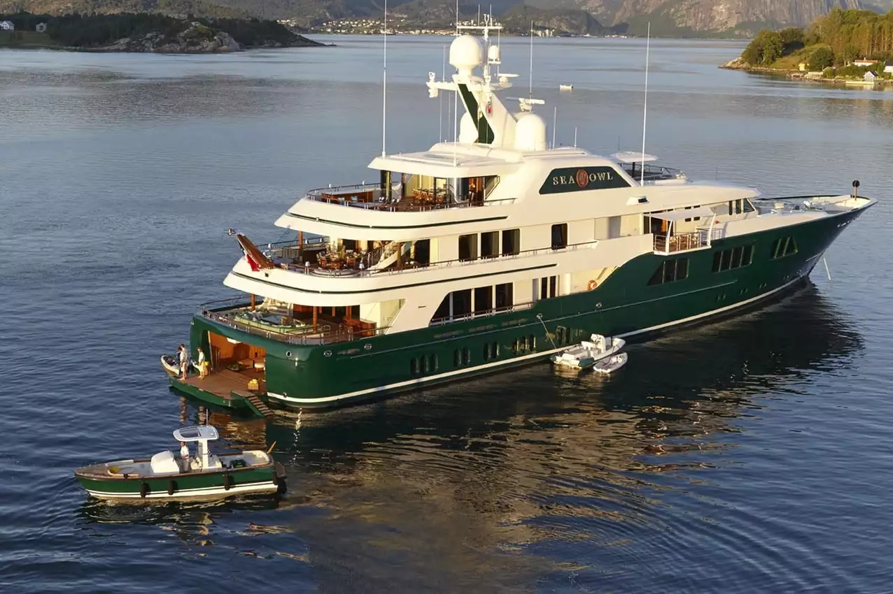 SEA OWL Yacht • Feadship • 2013 • Eigentümer Robert Mercer