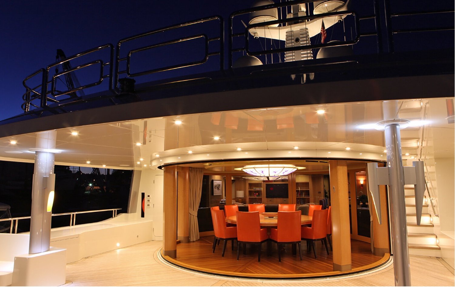 yacht Silver Shalis intérieur