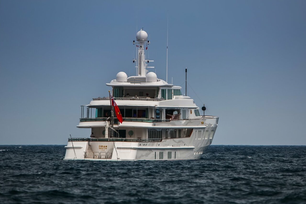 SIRAN Yacht • Feadship • 1992 • Owner Bob Manoukian