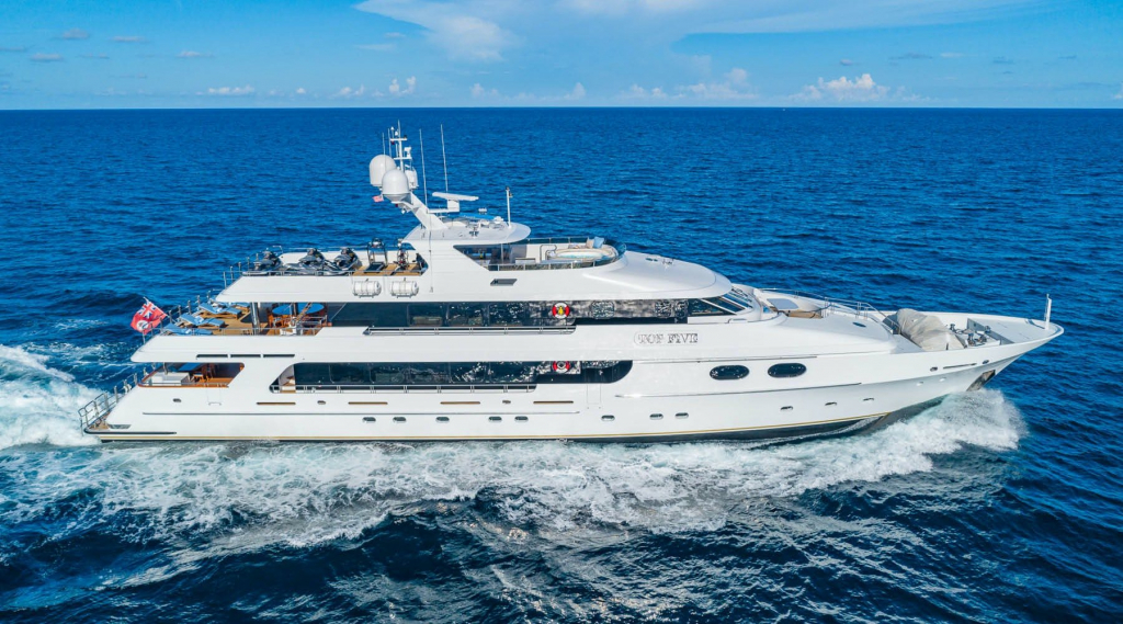 Inside Top Five Ii Yacht Hakvoort 2021 Value 75m Owner Terry Pegula