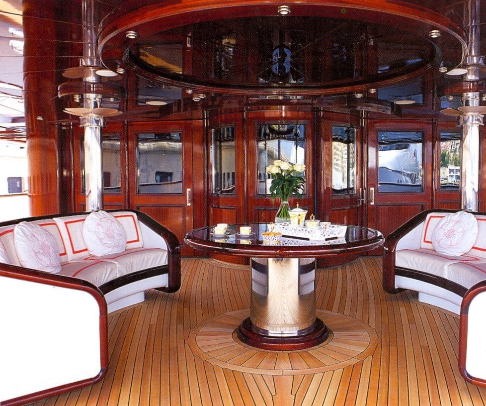 yacht White Rose of Drachs interior