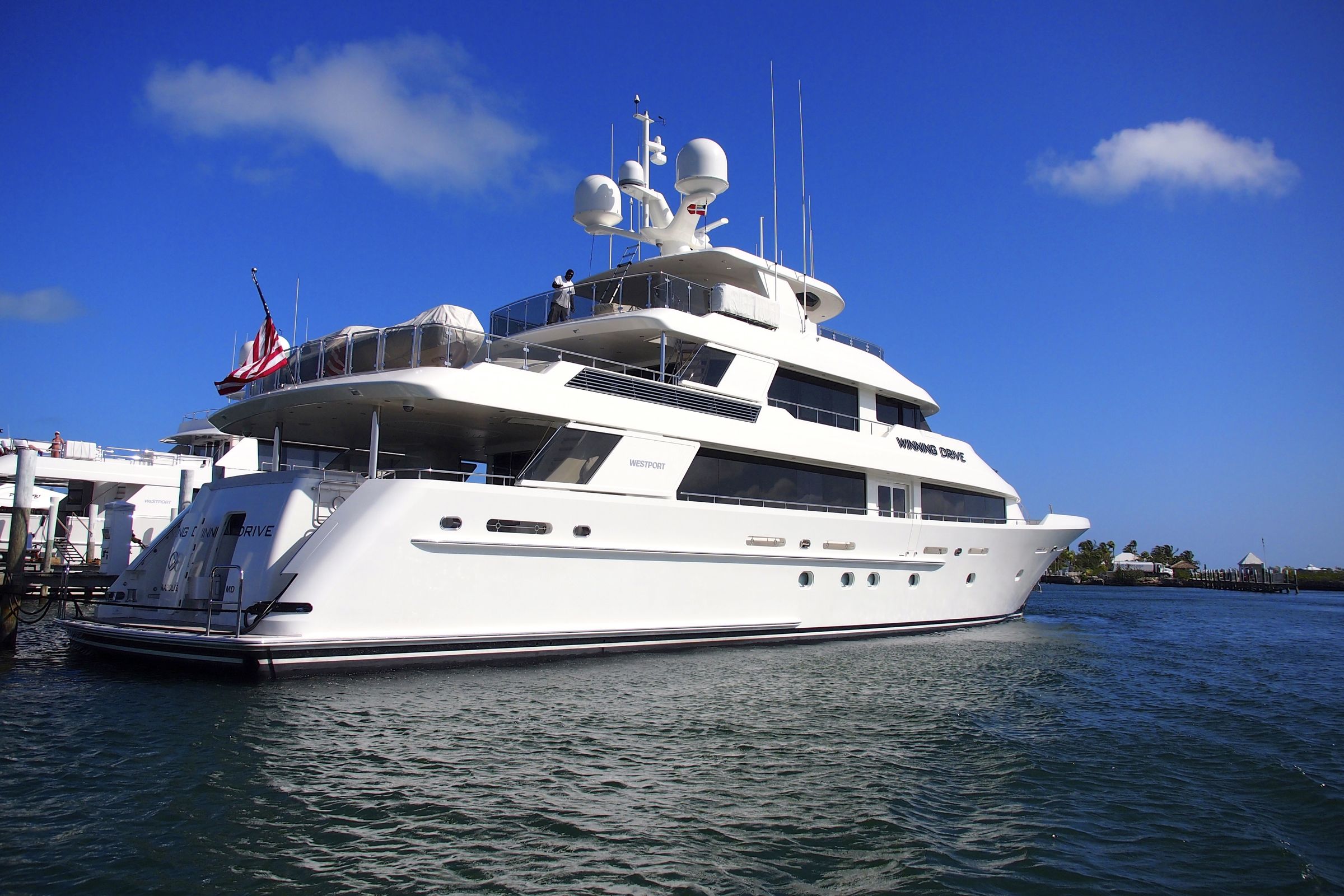 yacht Winning Drive - Westport - 2012 - owner Steve Bisciotti