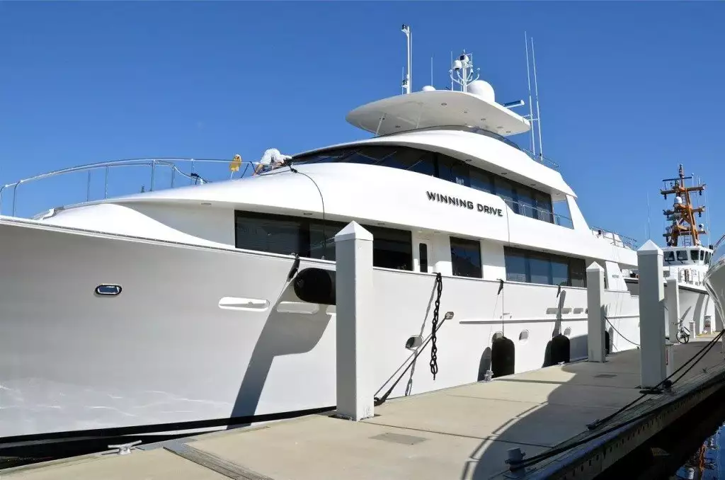 yacht Winning Drive - Westport - 2012 - propriétaire Steve Bisciotti