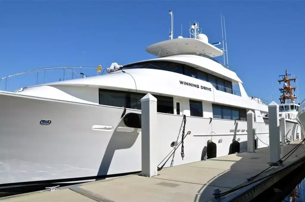 yacht Winning Drive - Westport - 2012 - owner Steve Bisciotti