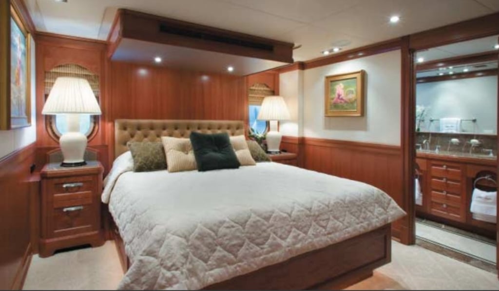 after eight yacht interior