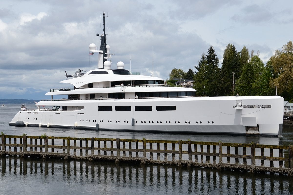 VAVA II yacht - Devonport - 2012 - propriétaire Ernesto Bertarelli