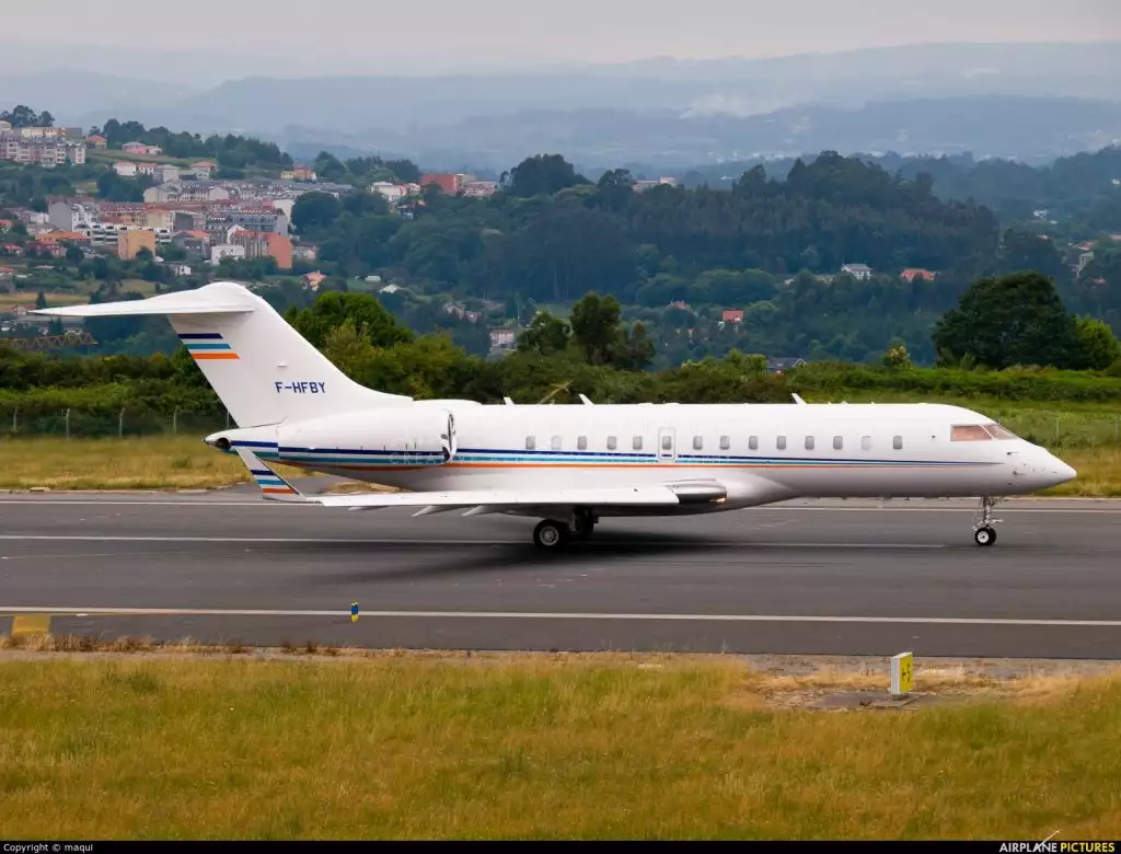 F-HFBY - Bombardier G5000 - Martin Bouygues