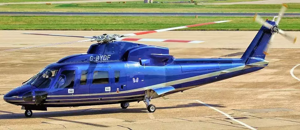 G-BYDF Sikorsky S76 Дэвид и Фредерик Баркли