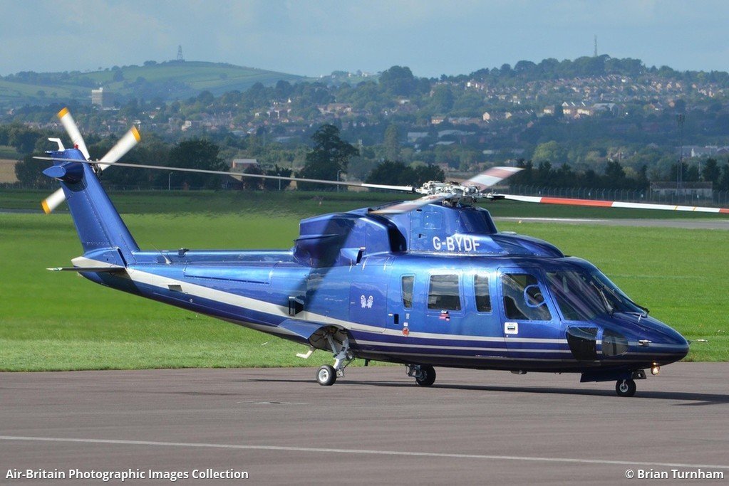 G-BYDF Sikorsky S76 Дэвид и Фредерик Баркли