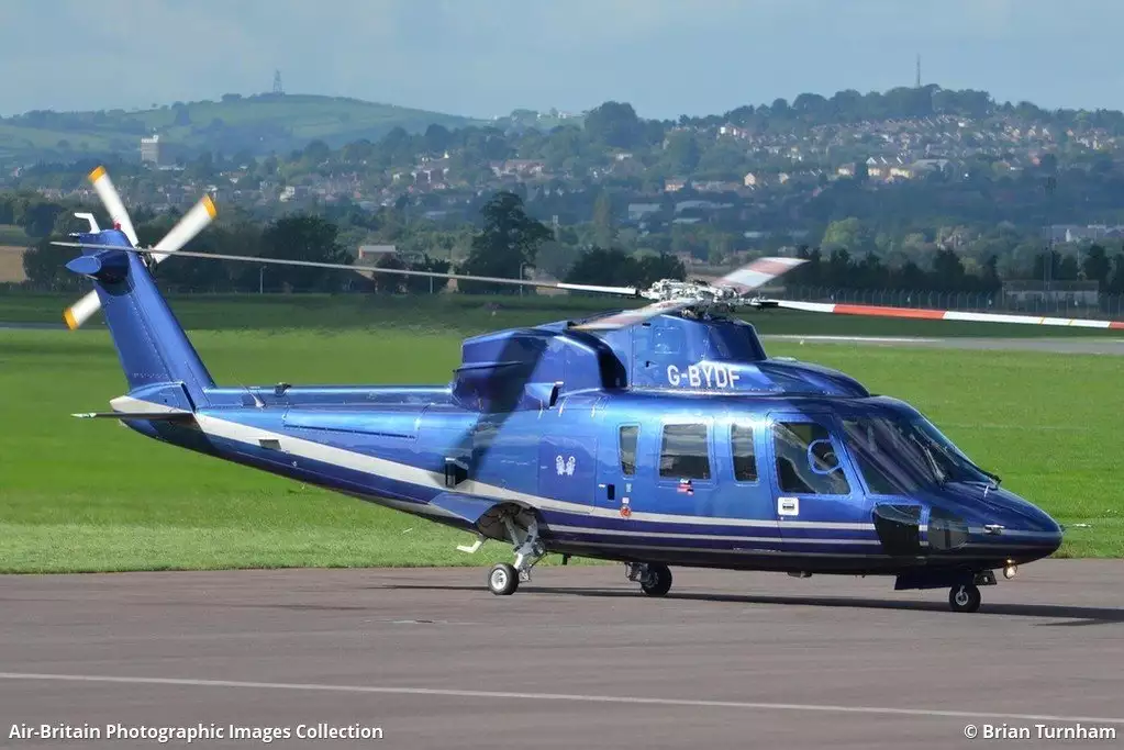 G-BYDF Sikorsky S76 David and Frederick Barclay