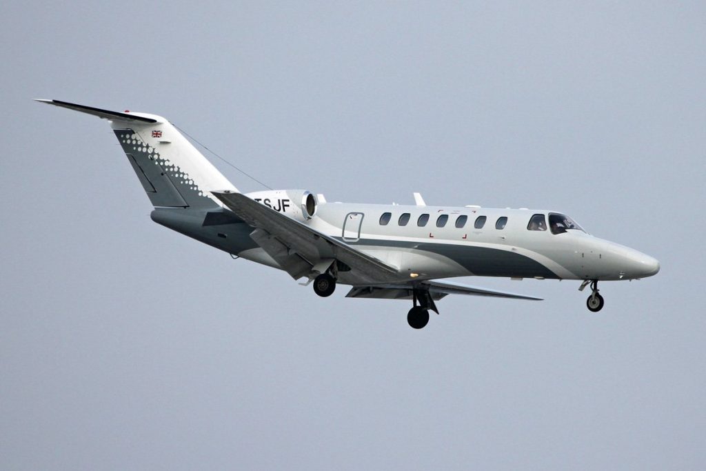 G-TSJF Cessna 525B Джонатан Фейман 