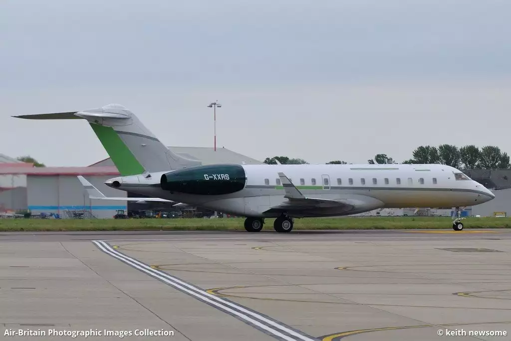 G-XXRS - Global Express - Jévago