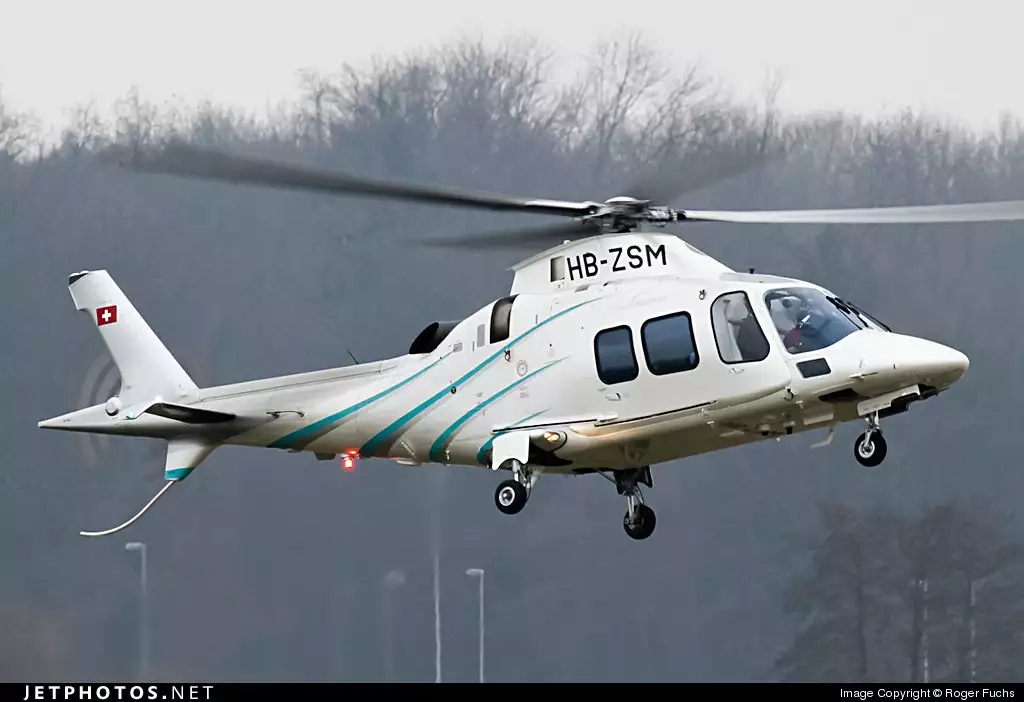 HB-ZSM Agusta A109 Серджио Мантегацца