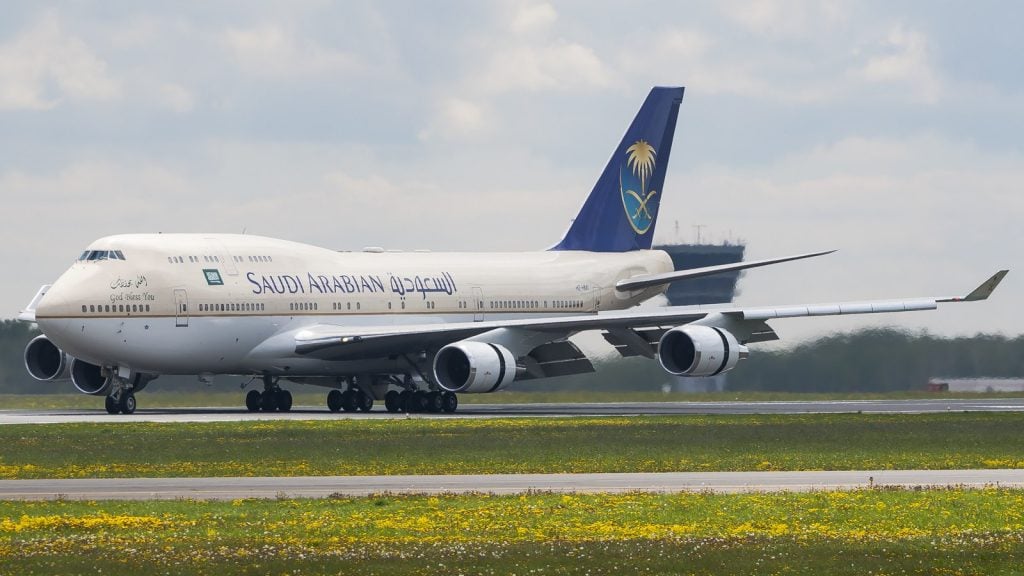 HZ-HM1 بوينج 747 BBJ الأمير محمد بن سلمان