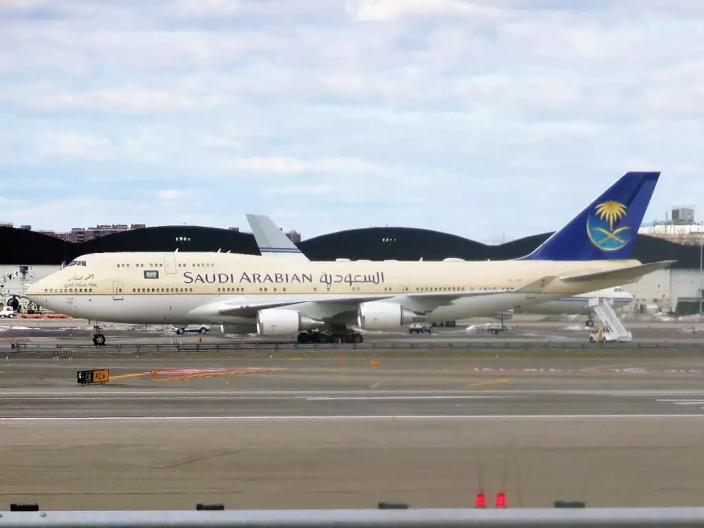 HZ-HM1 Boeing 747 BBJ Prince Mohammed ben Salmane