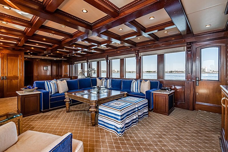 Lady Bahi yacht interior 