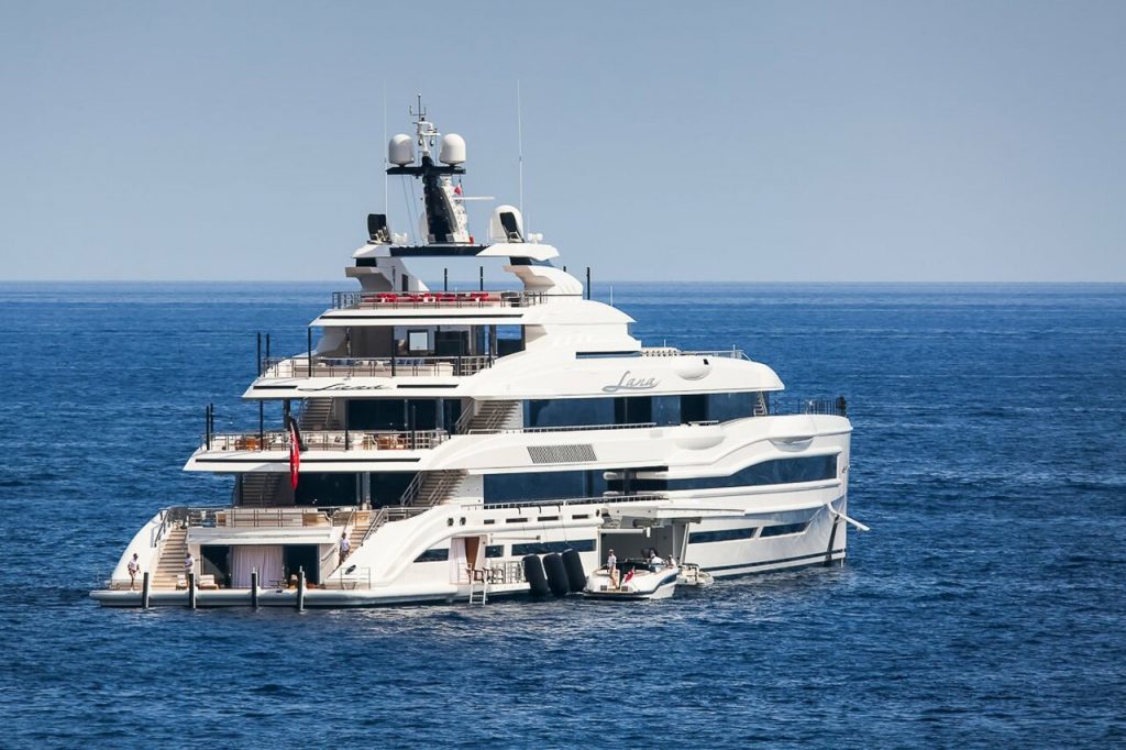 who owns superyacht lana