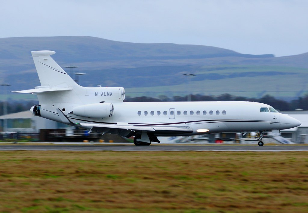 M-ALMA Falcon 7X Ghandour