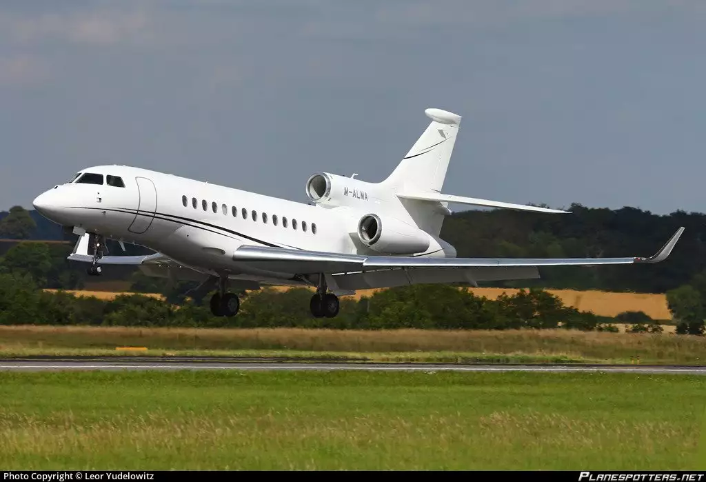 M-ALMA Falcon 7X Ghandour