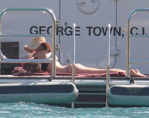 Miranda Kerr yacht