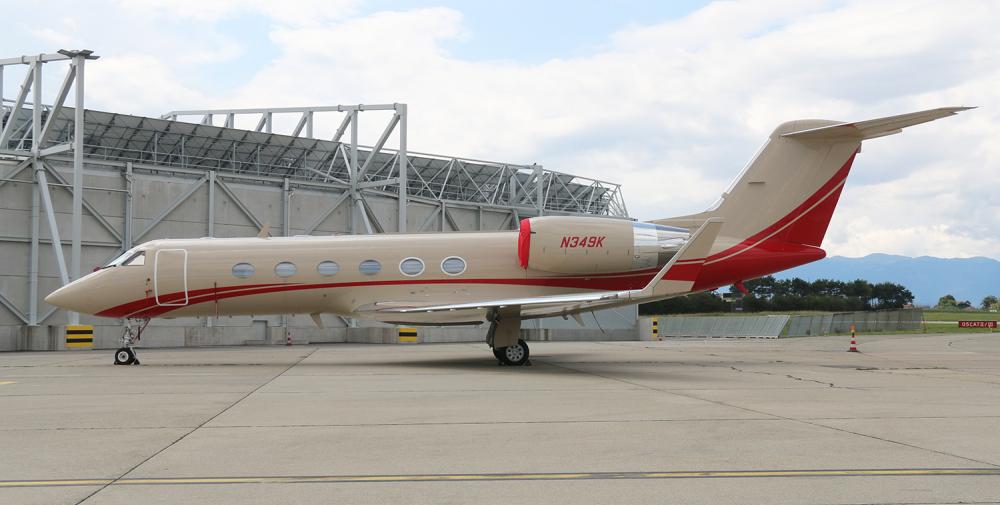 N349K Gulfstream Walter Scott Jr.