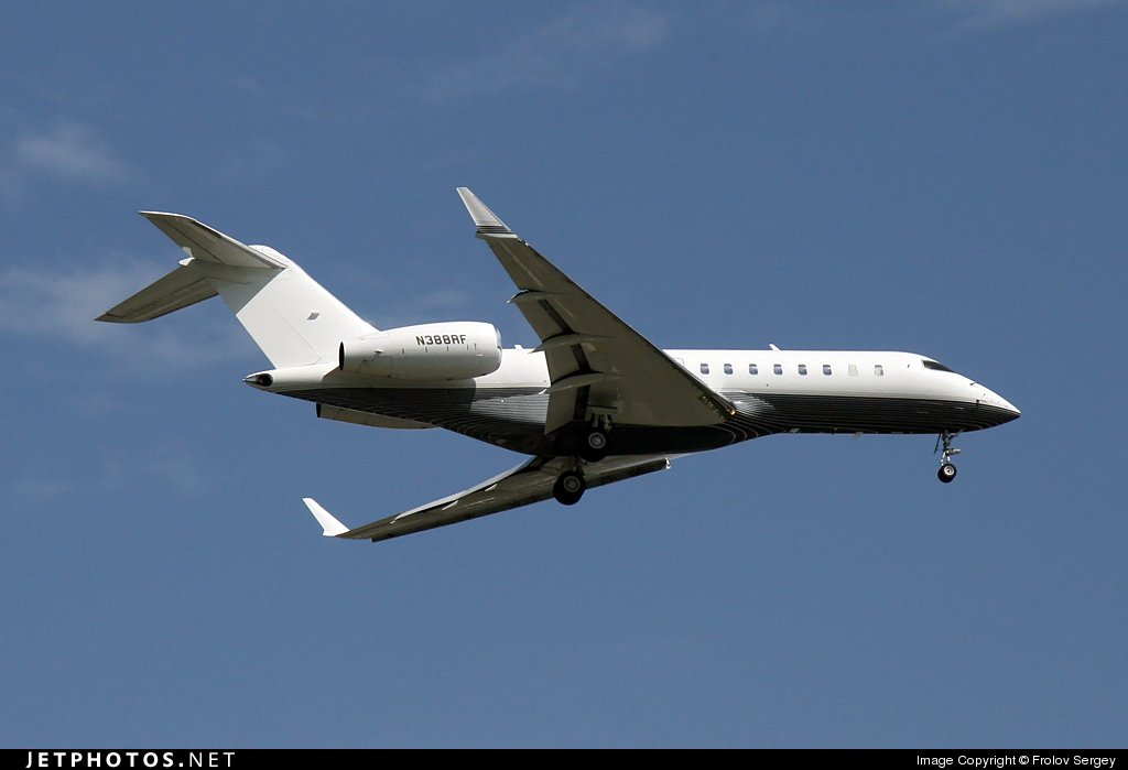 N388RF G650 Robert Friedland Privatjet