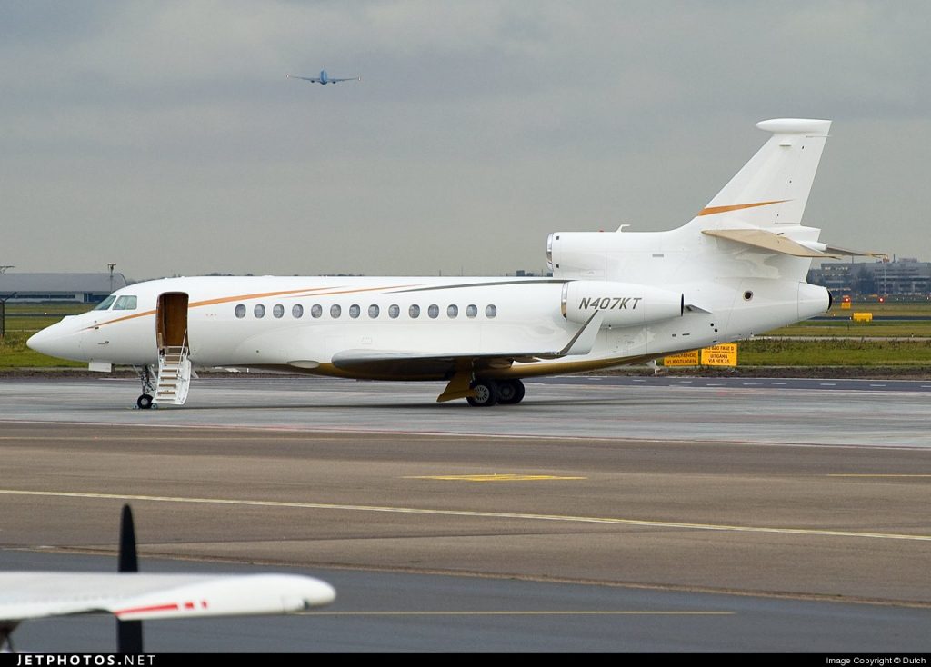 N407KT Falcon 7X Гренден Бартель