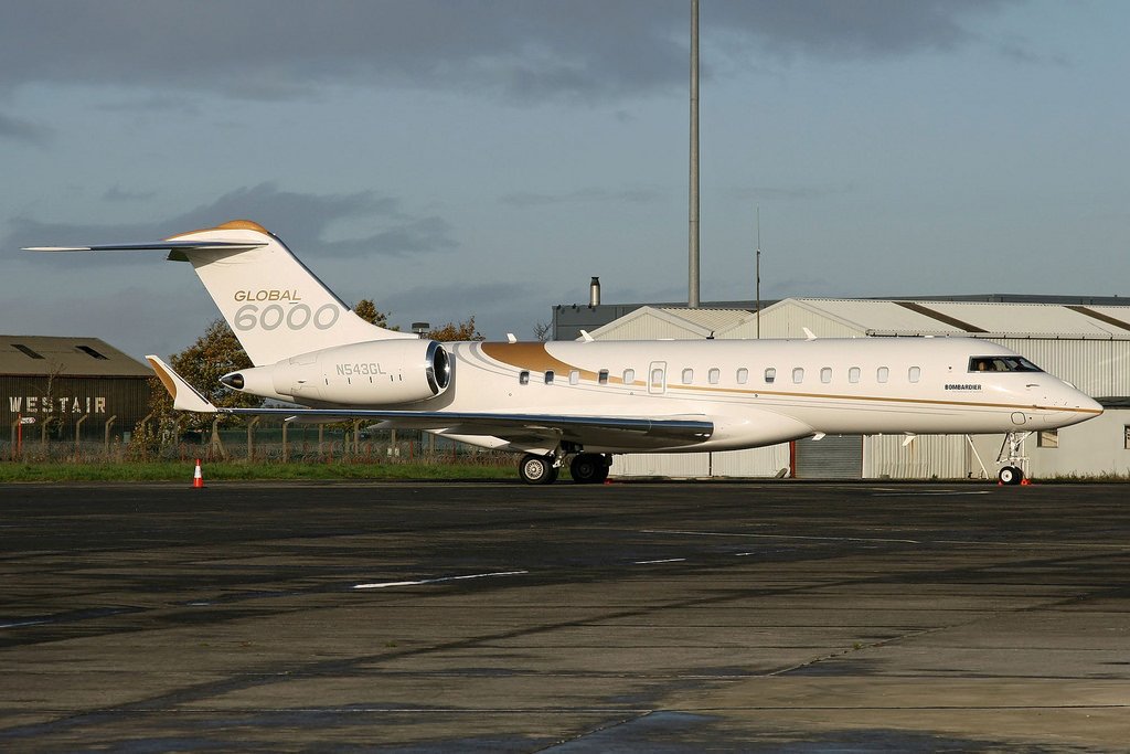 N543GL Global6000 جورج ليندمان