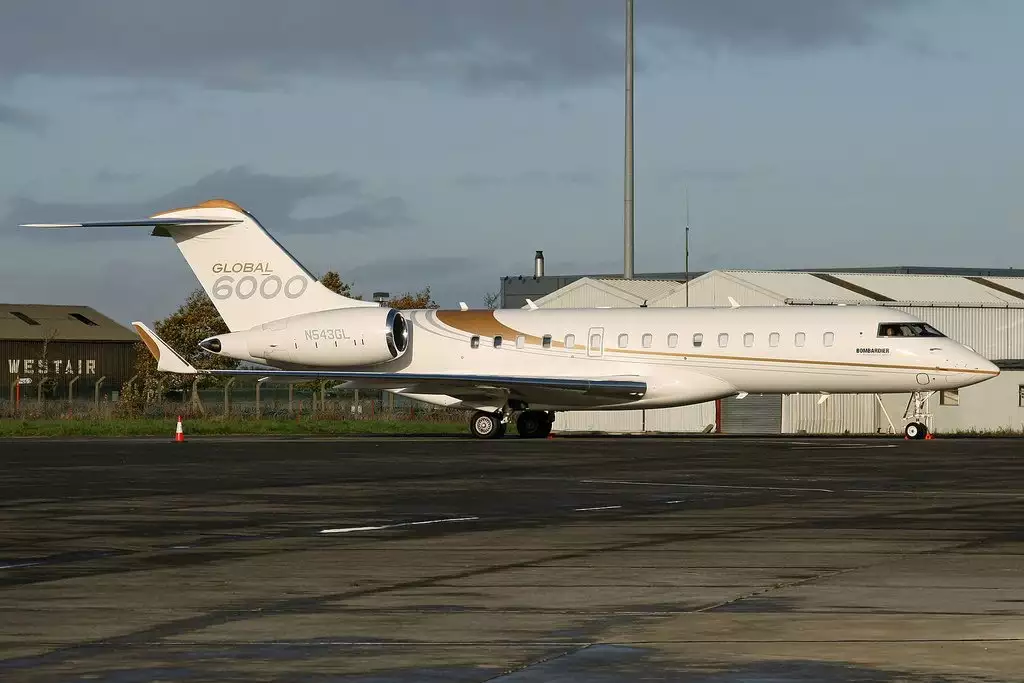 N543GL Global6000 Джордж Линдеманн