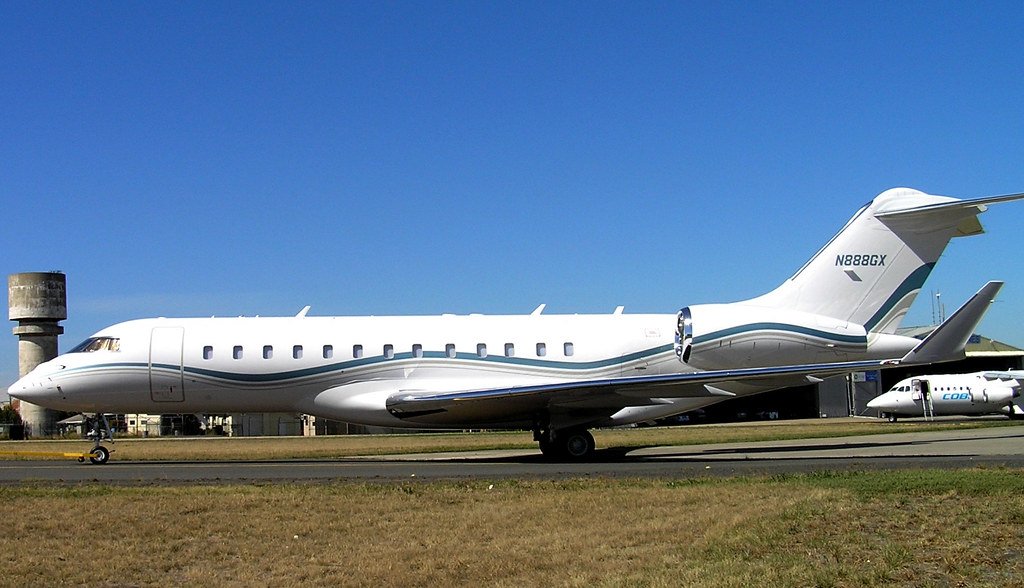 N888GX Bombardier Kerry Stokes privéjet