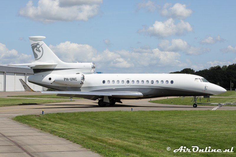 PH-UNC-Dassault-Falcon-7X Frank Zweegers'ın özel jeti